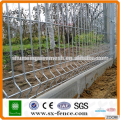 Clôture métallique de clôture en treillis en treillis en PVC